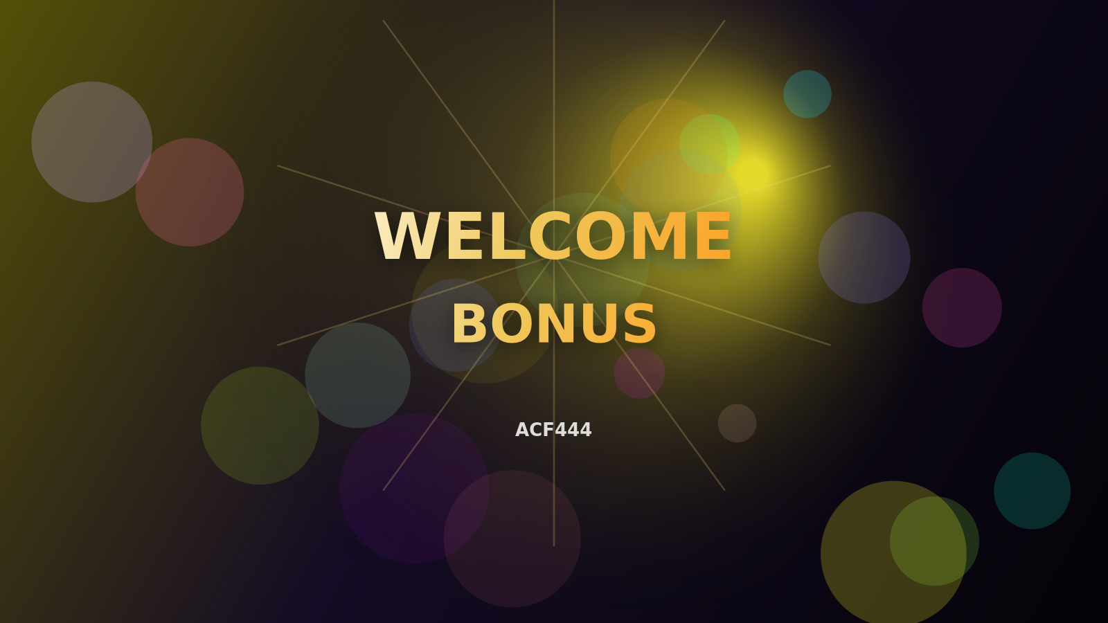 Claim your welcome bonus
